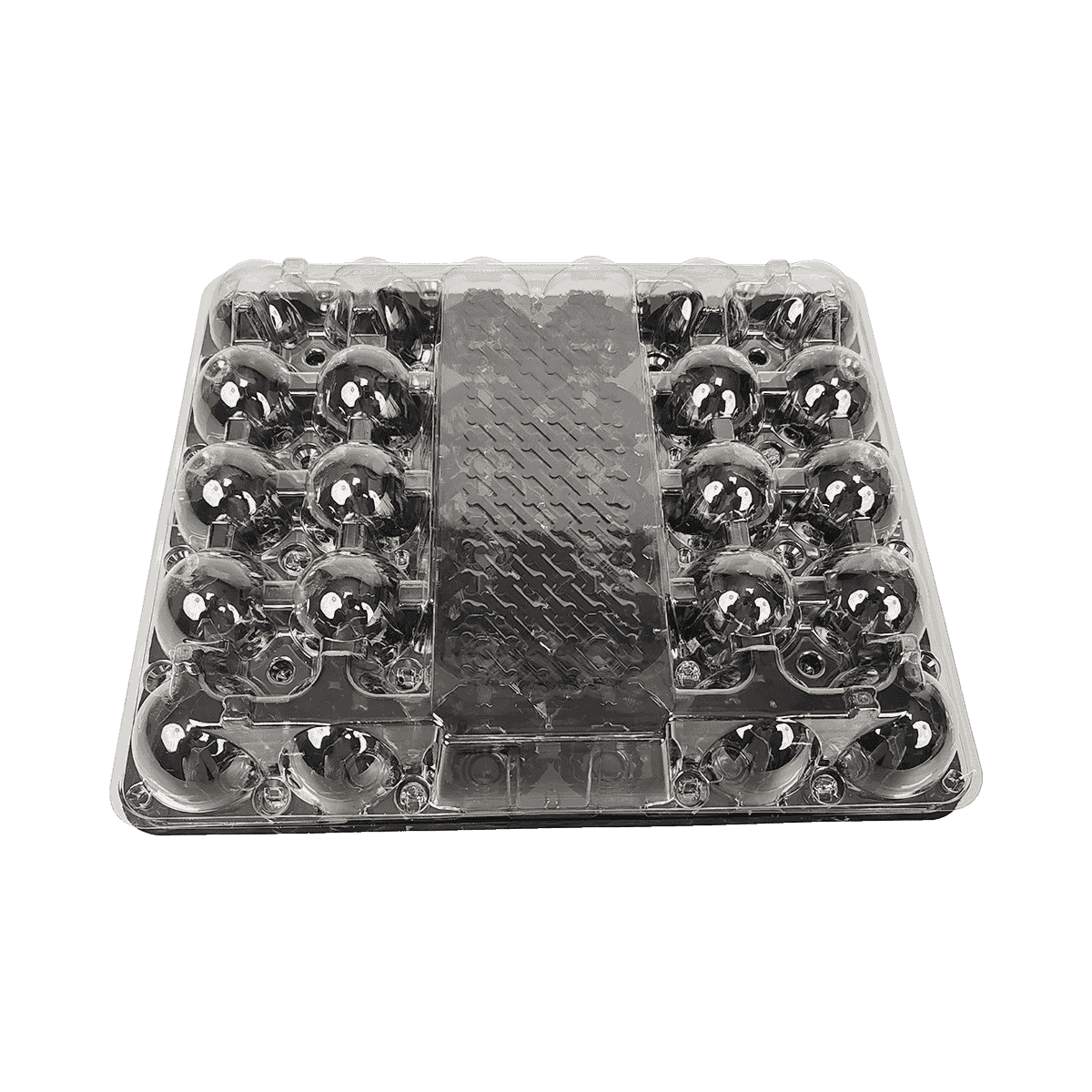 环保彩色底盘透明盖PET 30鸡蛋纸箱保护鸡蛋