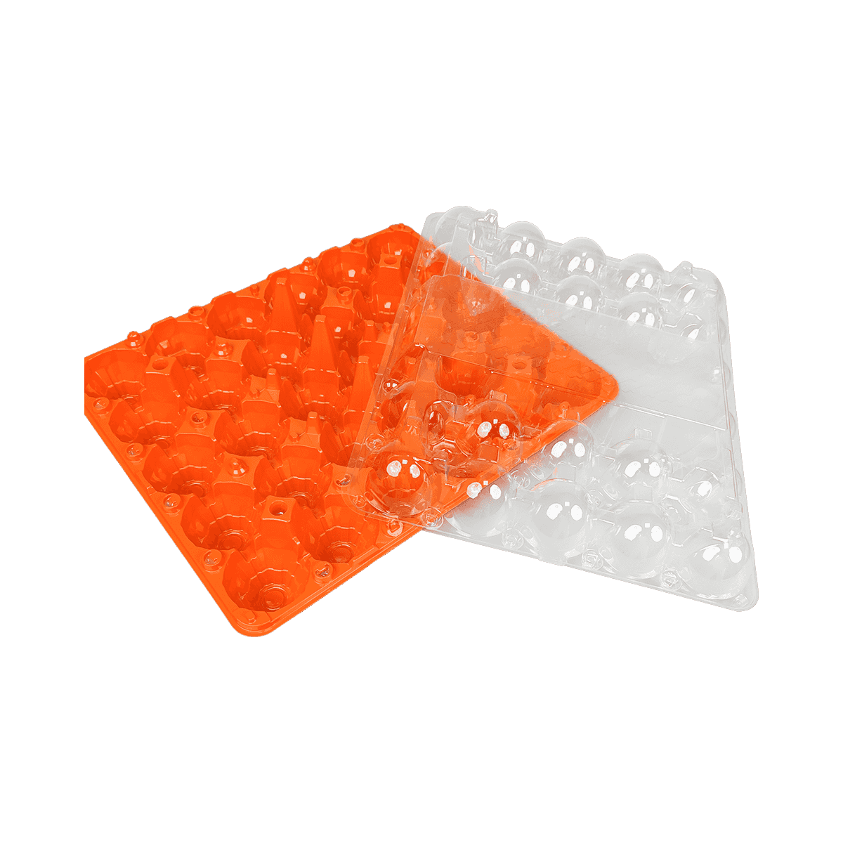 环保彩色底盘透明盖PET 30鸡蛋纸箱保护鸡蛋