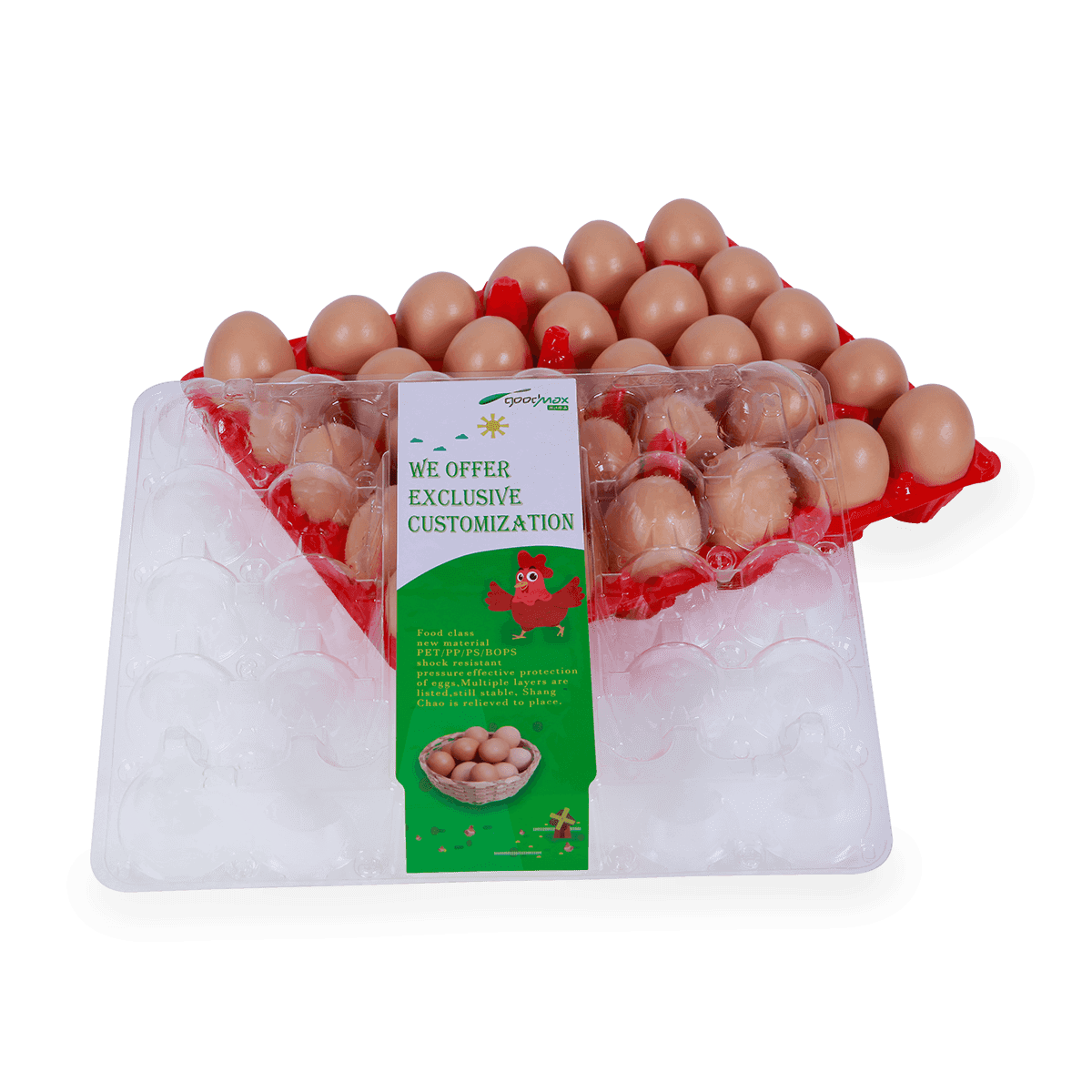 家禽养殖场30孔鸡蛋纸盒