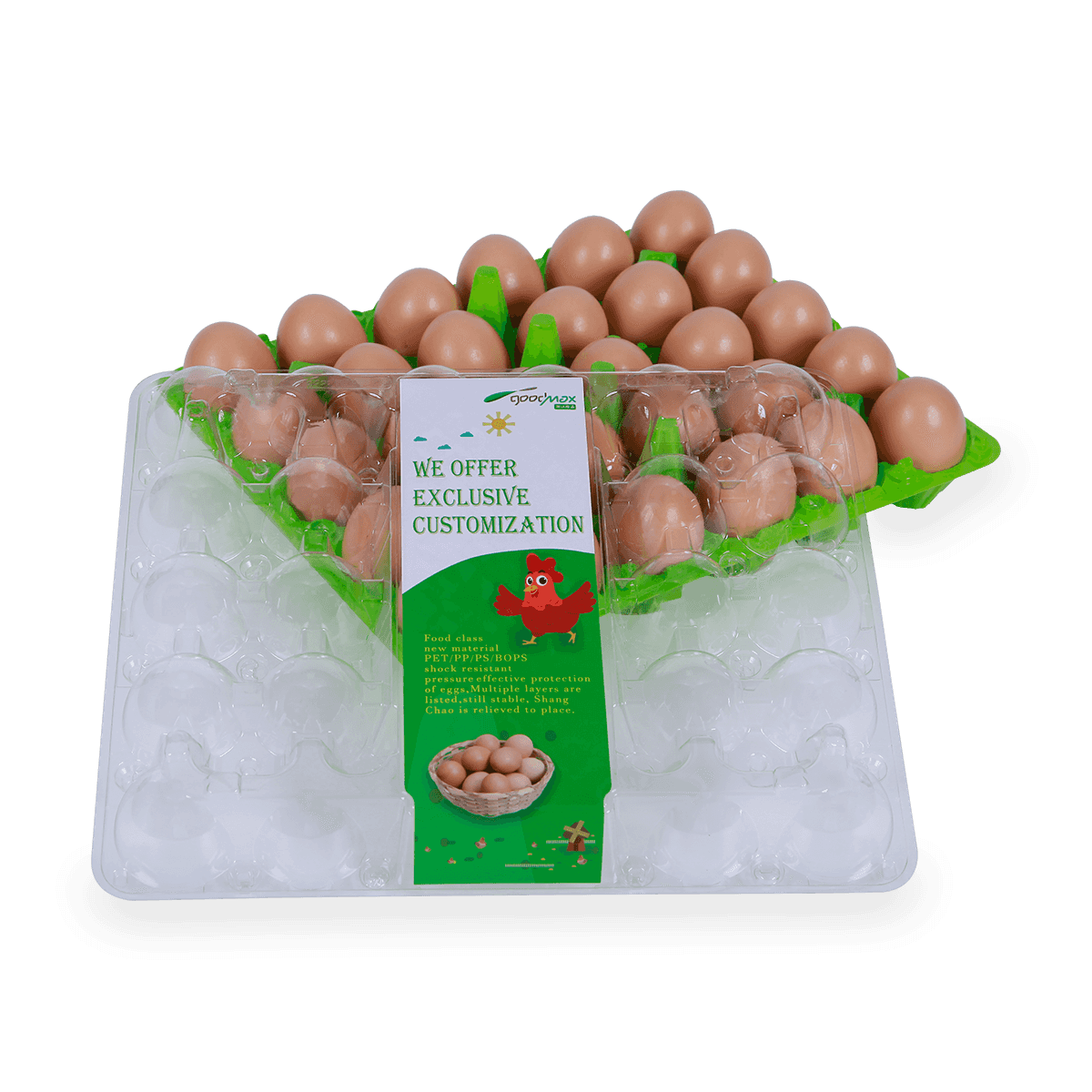 家禽养殖场30孔鸡蛋纸盒