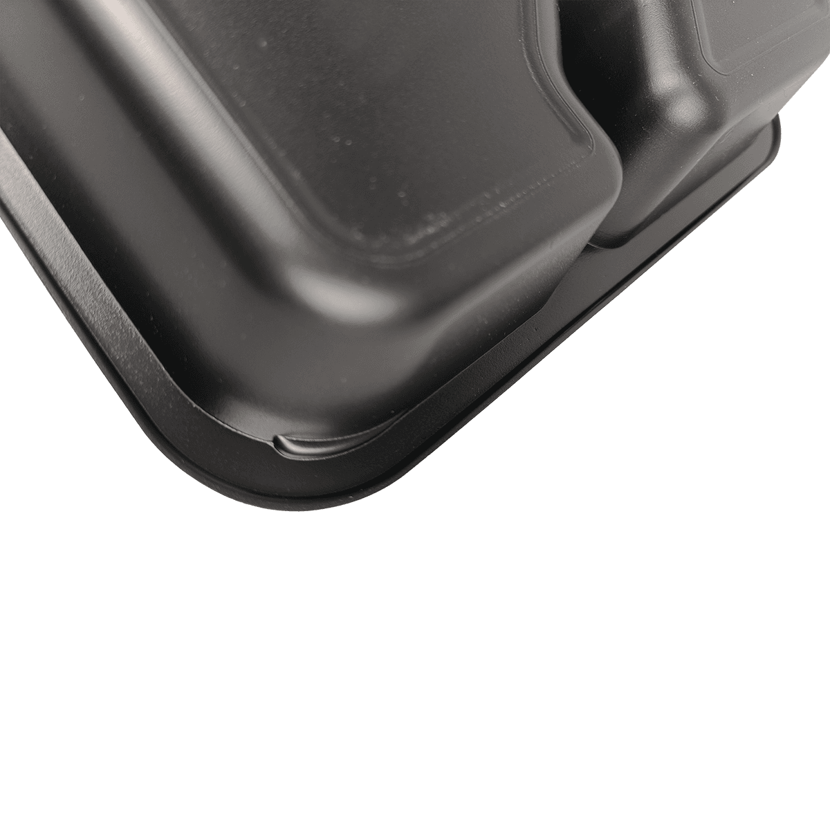 CP-3C-S-R 微波冷冻机安全膳食准备3个隔间包装CPET食品托盘